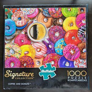 Buffalo Games 1000 Piece "Coffee and Donuts" Signature Collection Jigsaw Puzzle